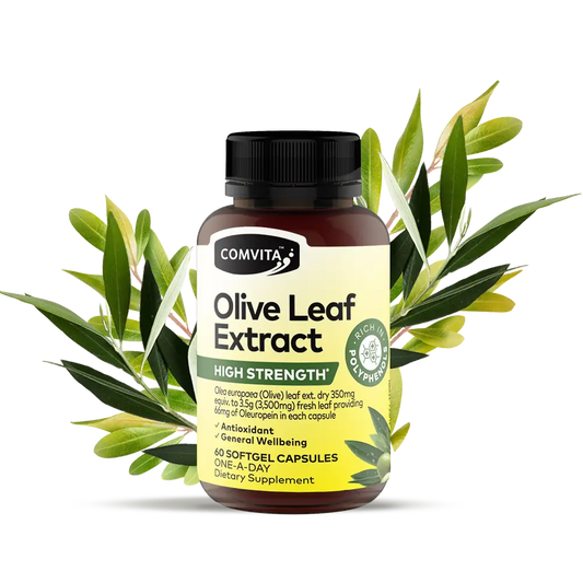 Olive Leaf Extract High Strength Soft Caps 60s Bottle Front