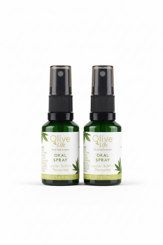 Olive Leaf Extract Oral Spray 2-for-1 Bundle