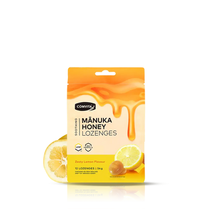 Mānuka Honey Lozenges Lemon