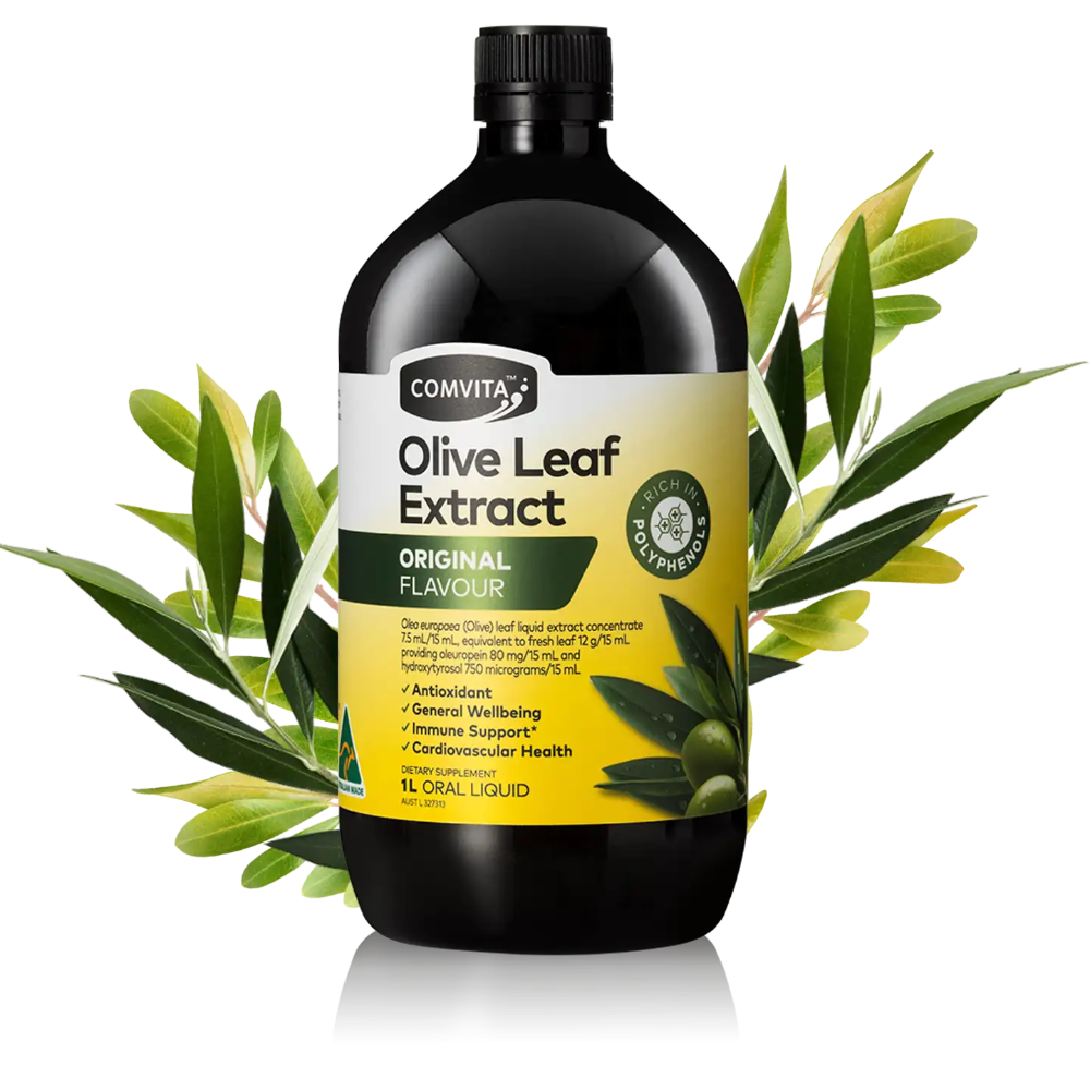 Olive Leaf Extract Original 1L Bottle Front