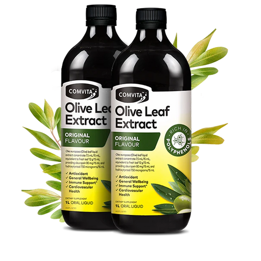 Olive Leaf Extract Natural 1L - 2 Pack