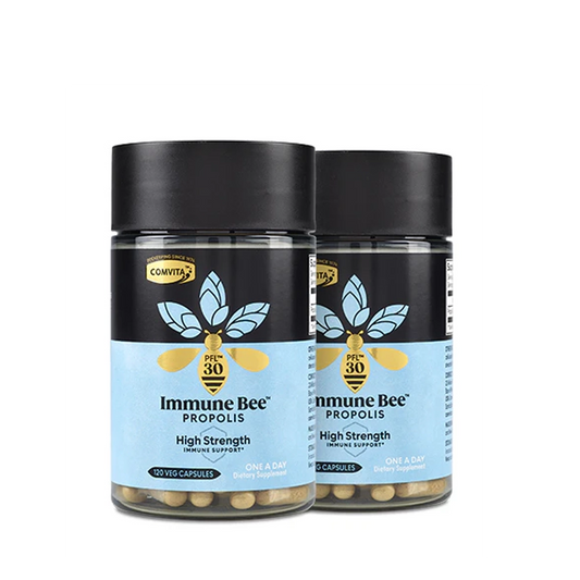 Immune Bee Propolis High Strength 1-A-Day PFL 30 Veg Capsules 120s 2-Pack